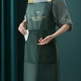 thumbnail image 1 of Funie Sleeveless Apron Household Oxford Cloth Waterproof Wipeable Bib Workwear with Pocket for Kitchen Cooking, 1 of 1