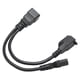thumbnail image 1 of Cables de alimentación IEC320 C20 enchufe de EE UU 125-250V macho a hembra 1 en 2 salidas IEC320 C20 a IEC320 C13 5 15R Cable de alimentación para escáner para PC para, 1 of 8