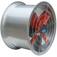 thumbnail image 5 of INTBUYING 20" Industrial Exhaust Explosion-proof Axial Fan Cylinder Pipe Fan Wall Mounted Ventilator Draft Fan Inatke Fan for Dedusting and Ventilating 220V, 5 of 7