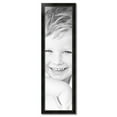 thumbnail image 2 of ArtToFrames 13" x 48" Honors Black with Silver Picture Frame, 13x48 inch Black Wood Poster Frame (WOM-5157), 2 of 7