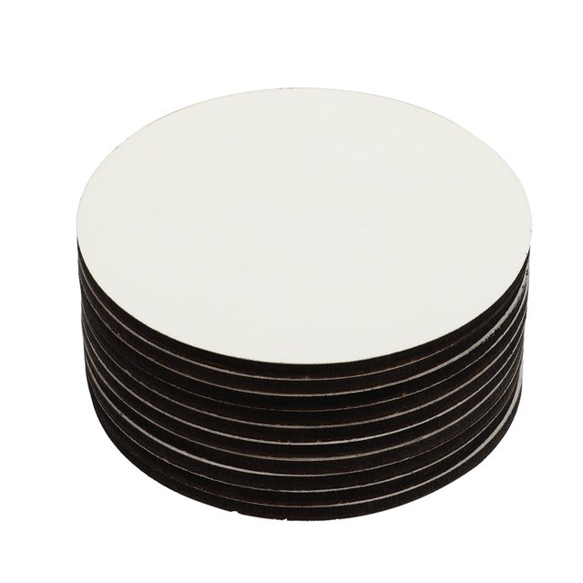 EeaseMX 10 posavasos redondos de transferencia térmica prácticos para tazas de té.