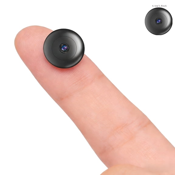 Only 0.9 inch Hidden Camera with Audio/Video Mini Small Spy Cameras Home Indoor Use Cam Night Vision Motion Detection Baby Monitor Wireless Outdoor Nanny WiFi espias ocultas Security Secret P7
