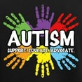 thumbnail image 3 of CafePress - Autism Women's Dark Pajamas - Women's Short Sleeve Print T-Shirt and Pants Dark Cotton Pajama Set, 3 of 7