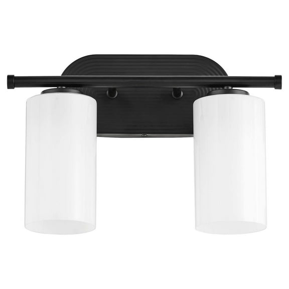 Quorum International 5228-2 Belinder 2 Light 15" Wide Vanity Light - Black