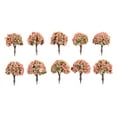 thumbnail image 2 of HONGDI 10Pcs 4CM Model Trees Architecture Train Railway Wargame Diorama Scenery, 2 of 7