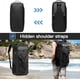 thumbnail image 3 of Gym Duffle Bag Waterproof Sports Duffel Bags Travel Weekender Bag for Men Women Overnight Bag with Shoes Compartment Black, 3 of 4