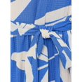 thumbnail image 5 of Abstract Print Maxi Dress with Long Sleeves, 5 of 5