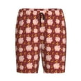 thumbnail image 3 of Yiaed Cute Pig with Coins for Men's Soft Sleep Pajama Short Lounging Pajama Shorts-XX-Large, 3 of 8