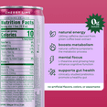 thumbnail image 3 of Bloom Nutrition Sparkling Energy Drink, Cherry Lime, 12 fl oz Single Can, 3 of 11