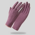 thumbnail image 2 of Daznico Winter Gloves, Winter Thermal Cozy L Lined Mittens for Cold Weather Cycling Driving Outdoor Activities Windproof Touchscreen Compatible, 2 of 4