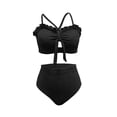 thumbnail image 5 of XIYON Womens Bikini Sets High Waisted Control Tankini Two Piece Swimwear Stretchy Bathing For Beach Vacation 2026 Fashion, 5 of 5
