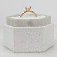 thumbnail image 3 of solitaire jewels 2.5CT Oval Solitaire Moissanite Engagement Ring For Women, 18K Rose Gold, 3 of 5