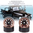 thumbnail image 3 of 4Pcs Beadlock Wheels, 1in Deep Groove Universal Tire & Wheel Sets For  ATV RC Car Body Parts With Screws Wheels & Tires, 3 of 8