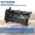 thumbnail image 3 of Tapa de Válvulas MITZONE Compatible con Honda CR-V 2.4L 2015-2019, 3 of 7