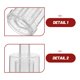 thumbnail image 3 of BRIGHTFUFU 3Ud Airlock Para Fermentación Transparente Con Unidireccional Para Vino Cerveza Y Cidra, 3 of 8