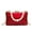 Red, variant on Women's Marble Acrylic Shell Clutch - Evening Bag with 2 Detachable Chains for Wedding/Prom/Bride (7.48×1.97×4.33in)