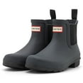 thumbnail image 2 of Hunter Original Chelsea Rubber Women's Boots (Black Ice Black, 6 UK - 39 EU - 8 US), 2 of 4