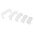thumbnail image 1 of 5 Pack Clear Acrylic Display Risers, 5 Sizes Acrylic Jewelry Display Riser Shelf Showcase Fixtures for Cake, Display, 1 of 8