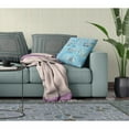thumbnail image 5 of Elephant Howdah Indoor/Outdoor Pillow with Removable Cover in Light Blue Gray 18x18, 5 of 5