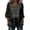 Black women fall v neck blouse a1, variant on Women's Fall V Neck 3/4 Sleeve Embroidery Boho Casual Blouse for Women Cute Trendy Loose Fit Pullover Tops Solid Comfy Graphic Tunic Tops Winter Fashion Business Work Clothes, Green XL