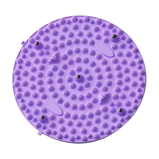 Estera Masaje Pies Acupresión Engrosada para Aliviar El Estrés Los (35 Cm) Púrpura