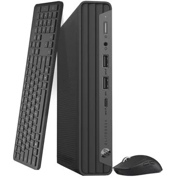 Restored HP EliteDesk 800 G6 Tiny Desktop Computer Mini PC — Intel Core i5-10500T 10th Gen — 32GB DDR4 Ram — 2TB SSD — Wireless Keyboard & Mouse — Built-in Wi-Fi — Windows 11 Pro (Refurbished)