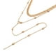 thumbnail image 5 of Collar de Gargantilla Chapado en Oro / Plata de Metal de Moda Colgante para Mujeres Y Niñas con Colgante de Estrellas Dorado, 5 of 9