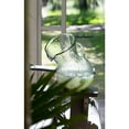 thumbnail image 6 of Kalalou Large Glass Tilted Pitcher, One Size, Green, 6 of 6