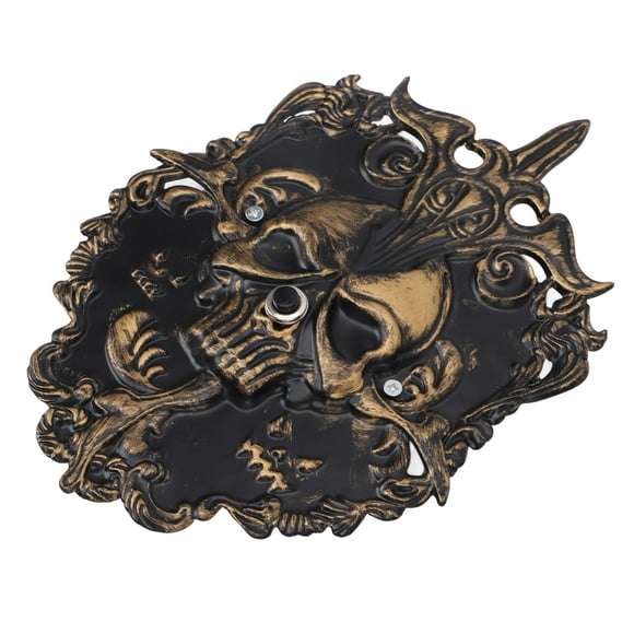 Decorative Doorbell Antique Scary Skeleton Doorbell with Sound for Door Decoration Party Prop