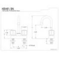 thumbnail image 2 of Kingston Brass KB461 Vista 4" Bar Faucet, Polished Chrome, 2 of 2