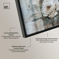 thumbnail image 4 of White Mirage I Shadowbox Print Floral Wall Decor by Art Remedy, Black Frame, 16 x 24, 4 of 7