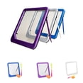 thumbnail image 4 of Tablero de dibujo mágico LED Tablero de plástico de arte mágico Tablero para niños Portapapeles Pinceles Scienceny WJ3988-02B, 4 of 7