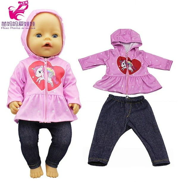 Ropa de muneca Born Baby pijama de unicornio Nenuco Y Su hermana 18 pulgadas 40cm Walmart en linea