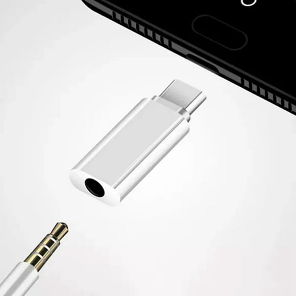 Adaptateur Type C Seamlessly Connect - Convertisseur de Casque, Durable, Plug-and-Play - pour iPhone Xiaomi Audio