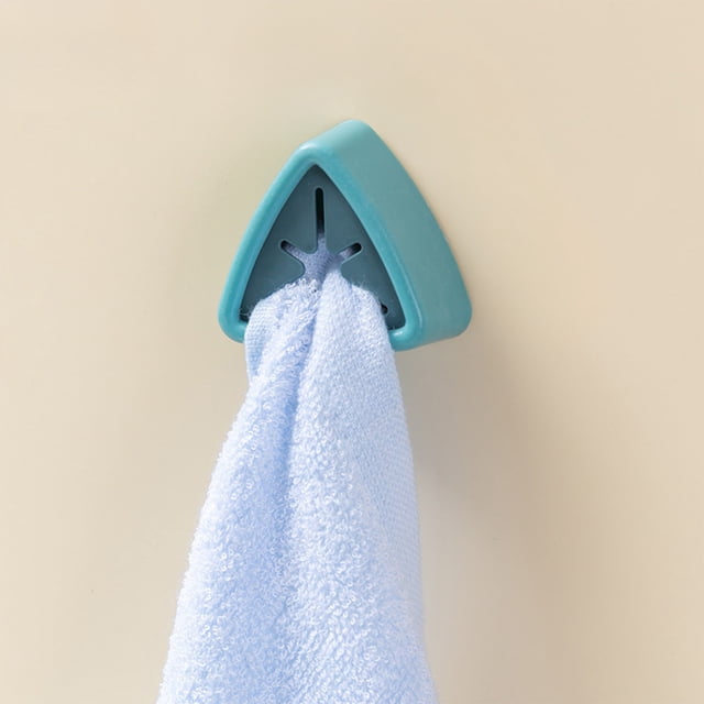 Fwttom Home Decor Towel and Cloth Stopper Kitchen Dishwashing Storage Rack Hook Clip Cloth Storage Rack Creatives No Punching and Stickly Hook