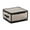 F_Hot#9036, variant on Foldable Clear Plastic Storage Box with Zipper and Handles, Clothing Organizer Bag for Closet Wardrobe Storage