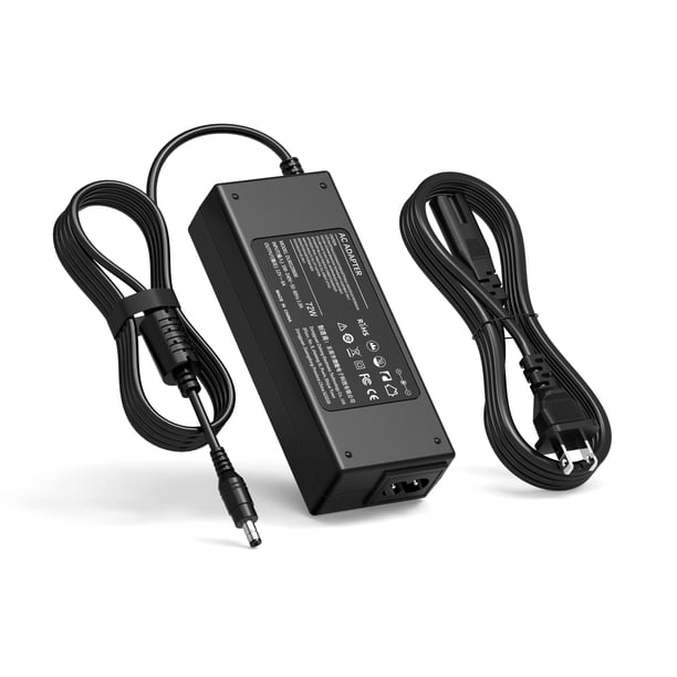 Cargador Adaptador De 12 V Ca/Cc Para Insignia 19"" 20"" 24"" 28"" 32"" Ns-32E440A13 Led Hdtv Hd Tv Dvd Monitor Cable De Alimentación Insignia Ns15 Ns-15 Ns19E310A13 Ns19E310Na15