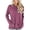 Fuchsia, variant on YouLoveIt Women's Long Sleeve Crew Neck T Shirts Casual Loose Fit Pullover Tops Solid Tops Pullover Sweatshirts Front Pocket Long Sleeve Shirts Tunic Tops for Leggings