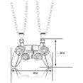 thumbnail image 2 of Collar con mando de juego magnético para pareja. Colgante a juego con el mango de la consola para mejores amigos, regalos de amistad y San Valentín. Joyería para él y para ella., 2 of 2