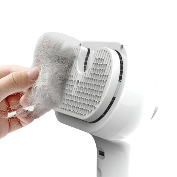 Dog Brush | Pet Brush - Professional Grooming Brush for Shedding & Detangling, Gentle Massaging for Dogs & Cats, Reduce 95% Loose Hair with Comfortable Round Tips