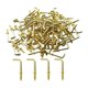 thumbnail image 1 of 100 ganchos de ángulo recto de acero al carbono, resistentes al desgaste, gancho de tornillo en forma de 7 L 33 mm x 38 mm x 13 mm, 1 of 9