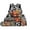 Highland Cow Sunflower, variant on Flag Wolf School Backpack for Boys 4 pcs Students Book Bag Schoolbags Preschool Back Packs with Lunch Box Pencil Case Water Bottle Holder for Boys Back to School