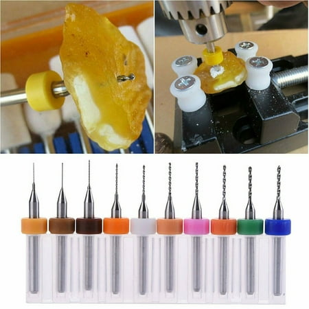 

BAMILL 10/20 PCS 0.1-1.0MM Carbide Micro Mini Drill Bit Tungsten Steel Rotary Tools