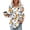 01 Multicolor13, variant on Weiqiqre Spring Tops for Women Pleated Summer Tops 2025 Ruffle Bell Sleeve Fasion Trendy Spring Blouses