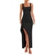 thumbnail image 1 of Vestido formal ZESICA sin mangas para mujer, maxi, negro, talla XL, 1 of 8