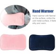 thumbnail image 3 of USB Rechargeable Hot Water Bottle with Flannel Hand Warmer for Pain Relief（Deep Blue）, 3 of 5