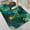 Hexagonal Pattern, variant on 1pc Colorful Underwater Absorbent Non-Slip Bathroom Thickened Flannel Rug Decor,Soft,Quick Drying,Suitable For Indoor/outdoor Use,Bathrooms,Bedrooms,Kitchens,Terrace,Laundry Rooms,16"x24"