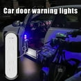 thumbnail image 2 of Magnetic Car Door Safety Lights, USB Charging LED Open Door Warning Light, Auto Wireless Motion Sensor for Vehicle Entry Exit Illumination, 2-Pack, 2 of 8