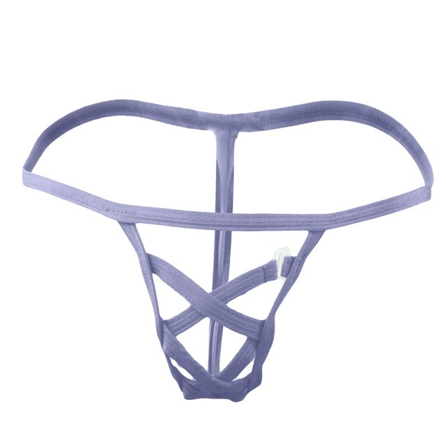 Culottes Bikini pour Hommes, Culottes Aguichant Taille Basse, g-Strings en Soie Micro Taille Unique