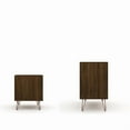 thumbnail image 5 of Manhattan Comfort Rockefeller Wood Dresser and Nightstand in Brown, 5 of 12